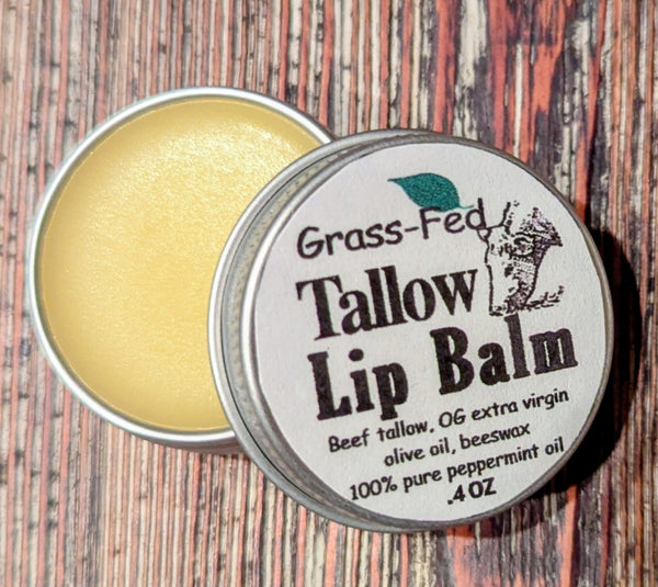 Peppermint Tallow Lip Balm