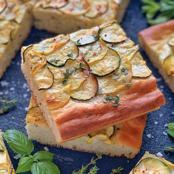 Summer Garden Focaccia