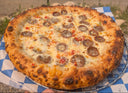 12" Sausage and Mushroom Pizza