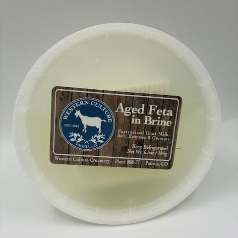 Aged Feta in Brine - Western Culture