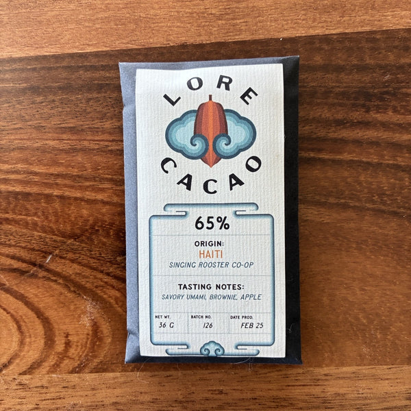 65% Haiti Chocolate Bar