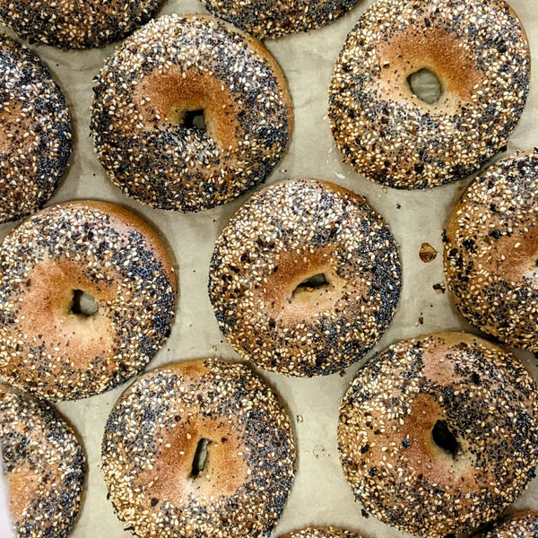 6 - Pack Sourdough Bagels from Mountain Oven