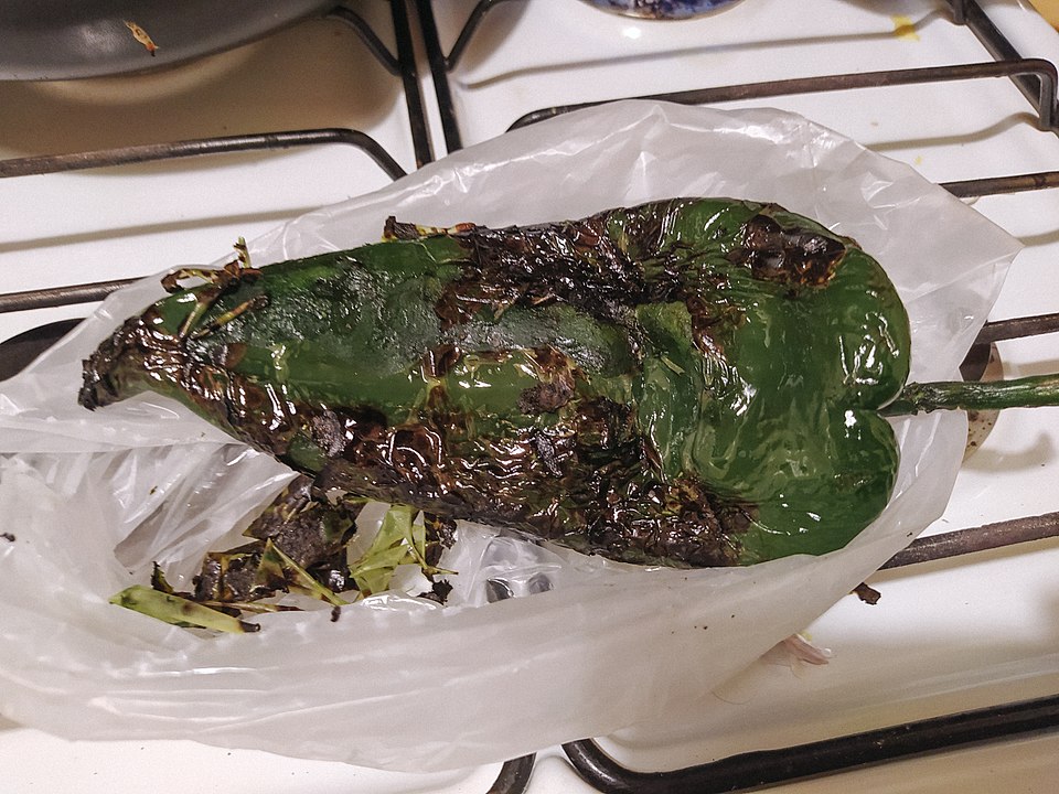 Certified Naturally Grown Roasted Poblano Peppers