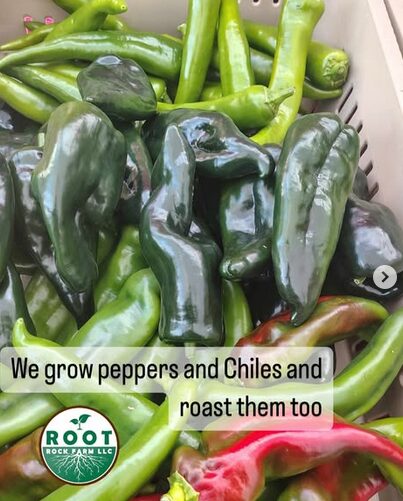 Certified Naturally Grown Roasted Poblano Peppers - Image 2