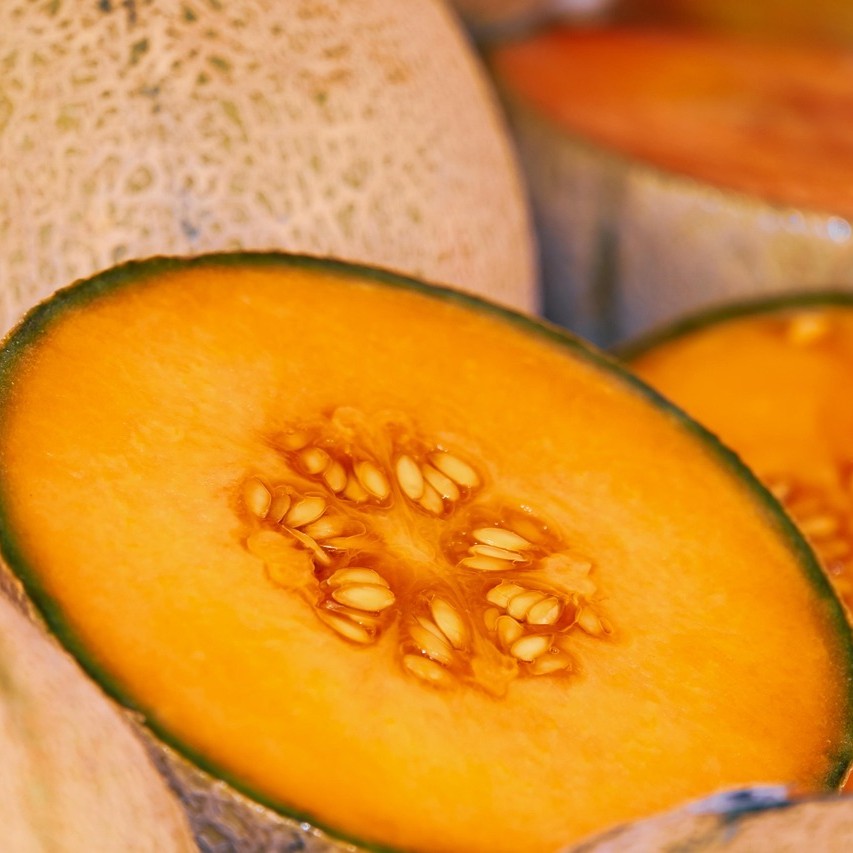 Certified Organic Tuscan Cantaloupe