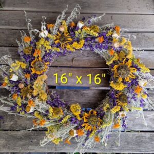 Autumn Abundance Wreath - 16X16