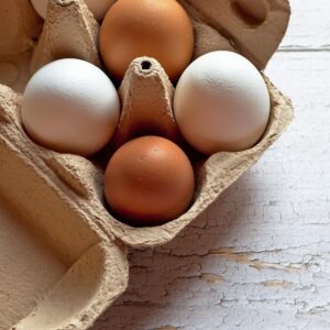 Organically Fed Chicken Eggs -