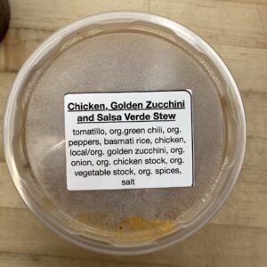 Chicken, Golden Zucchini & Salsa Verde Stew — Nido