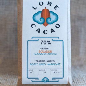 Equador 70% Cacao - Bright, Honey, Marmalade