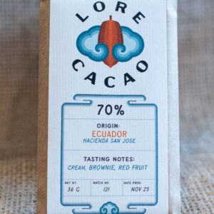 Ecuador 70% cacao - Cream, Brownie, Red Fruit